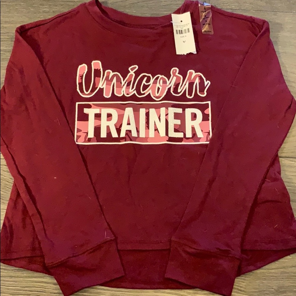 Long Sleeve Unicorn Trainer T-Shirt